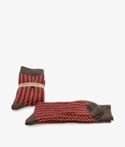 Calcetines Kénnebec KENNEBEC SOCKS en burdeos
