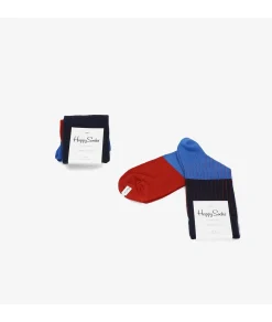 Calcetínes unisex HAPPY SOCKS BLR01-6001 en azul marino