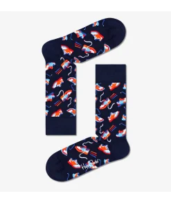 Calcetínes unisex HAPPY SOCKS RFI01-6500 en azul marino