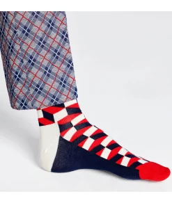 Calcetínes unisex HAPPY SOCKS FIO01-6550 en rojo