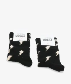 Calcetínes unisex HAPPY SOCKS P000132 en negro