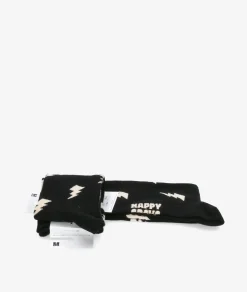 Calcetínes unisex HAPPY SOCKS P000132 en negro