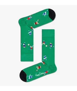 Calcetínes unisex HAPPY SOCKS FOO01-7300 en verde