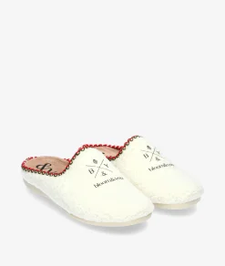 Chinela bloom&you BLOOM ETHNIC SLIPPERS en hueso