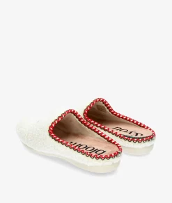 Chinela bloom&you BLOOM ETHNIC SLIPPERS en hueso