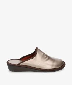 Chinela Nordikas 281-O/8F en taupe metalizado
