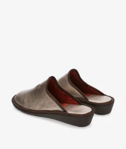 Chinela Nordikas 281-O/8F en taupe metalizado