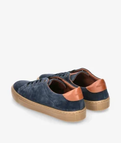 Deportivos bloom&you CHLOE MAN en serraje azul