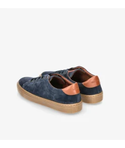 Deportivos bloom&you CHLOE MAN en serraje azul