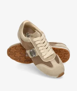 Deportivos bloom&you CORI en serraje taupe