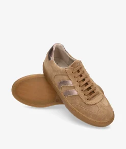 Deportivos bloom&you NOVA en serraje taupe