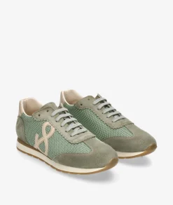 Deportivos bloom&you VERA en serraje verde