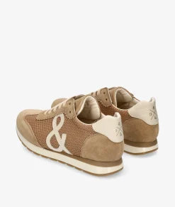 Deportivos bloom&you VERA en serraje camel