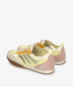 Deportivos D'angela 30533 en amarillo