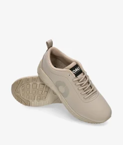 Deportivos Ecoalf CHICAGOALF SNEAKER WOMAN en beige