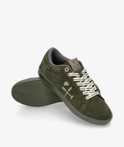 Deportivos HARPER&NEYER SUPERBOWL COLOURS en serraje kaki