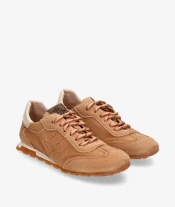 Deportivos Hispanitas HV264502 en serraje camel