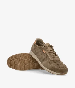 Deportivos Imac 101830 en serraje taupe