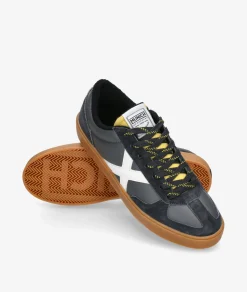 Deportivos MUNICH BREAK en serraje gris