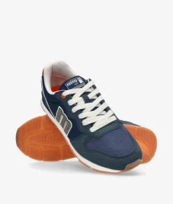 Deportivos Mustang 84467 en azul marino