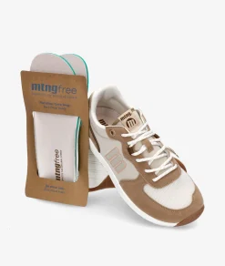 Deportivos Mustang 60857 en beige