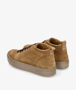 Deportivos Natural World 6122 en serraje camel