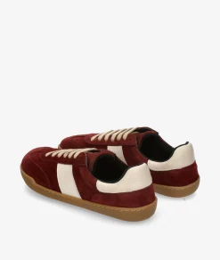 Deportivos pabloochoa.shoes BARA 409B en serraje teja