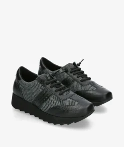 Deportivos pabloochoa.shoes GEO 20-BANDA PICADA en negro