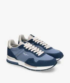 Deportivos Pepe Jeans HAILON BASIC en azul marino