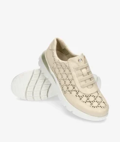 Deportivos Pitillos 11090 en beige