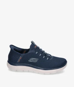 Deportivos Skechers 232457 en azul marino