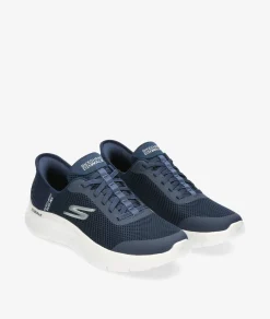 Deportivos Skechers 124836 en azul marino