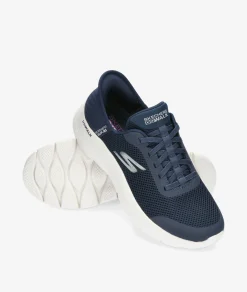 Deportivos Skechers 124836 en azul marino