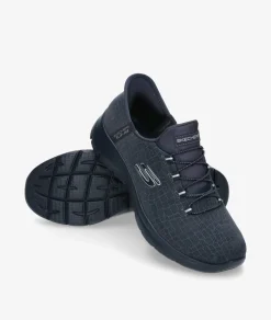 Deportivos Skechers 150128 en azul marino