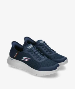 Deportivos Skechers 216324 en azul marino