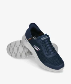 Deportivos Skechers 216324 en azul marino