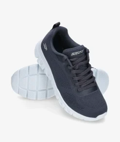 Deportivos Skechers 117700 en azul marino