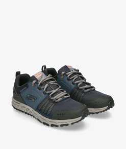 Deportivos Skechers 51591 en azul marino