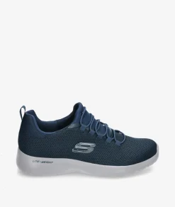 Deportivos Skechers 58360 en azul marino