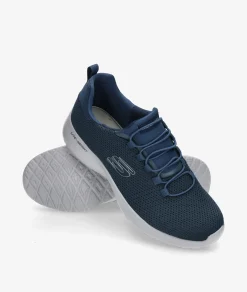 Deportivos Skechers 58360 en azul marino