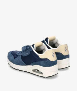 Deportivos Skechers 183053 en azul marino