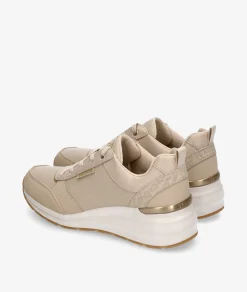 Deportivos Skechers 155616 en beige