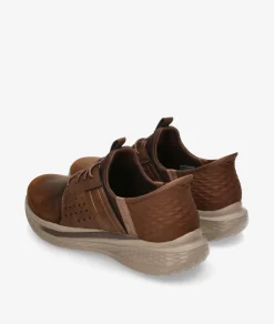 Deportivos Skechers 210828 en cuero