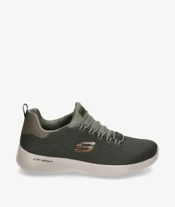Deportivos Skechers 58360 en caki