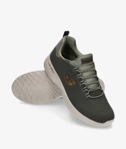 Deportivos Skechers 58360 en caki