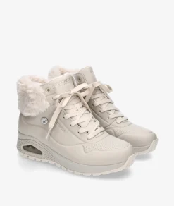 Deportivos Skechers 168111 en hueso