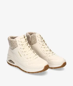 Deportivos Skechers 167988 en hueso