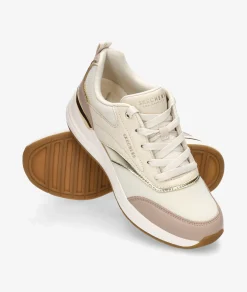 Deportivos Skechers 177342 en hueso