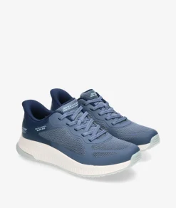 Deportivos Skechers 117624 en jeans