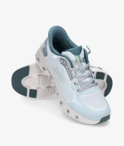 Deportivos Skechers 150428 en jeans